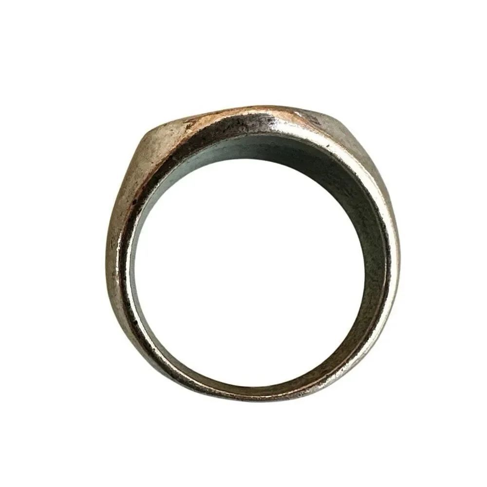 Silver-Tone CowboyโBoot Signet Ring - Picture 9 of 11